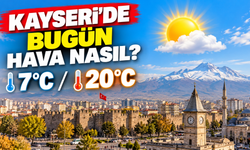 22 Ekim Perşembe Kayseri Hava Durumu: Sabah Ayaz, Öğleden Sonra 20 Derece! Yağmur Var mı?