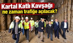 Kartal Katlı Kavşağı inşaatında sona doğru