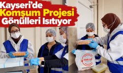 Kayseri'de KYK Öğrencileri Yemeklerini Paylaşıyor