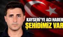 Kayseri'ye acı haber! Polis Tayfun şehit oldu!