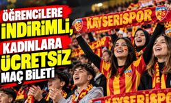 Öğrencilere 100 TL, Kadınlara Ücretsiz