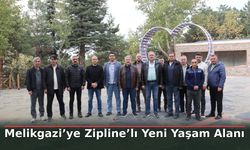 Melikgazi’ye Zipline’lı Yeni Yaşam Alanı