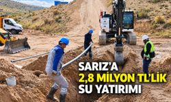 Sarız ilçesine Yatırım coşkusu