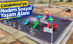 Talas Çatakdere’ye Modern Sosyal Yaşam Alanı