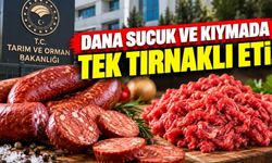 Kayseri'de Dana Sucuk ve Kıymada Tek Tırnaklı..