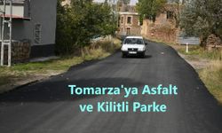 Tomarza'ya Asfalt ve Kilitli Parke
