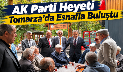 AK Parti heyetinin Tomarza ziyareti