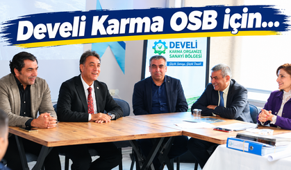 Develi Karma OSB için büyük adım