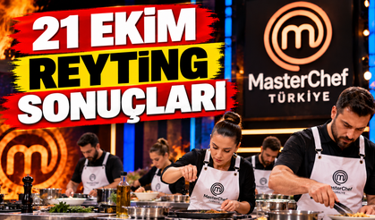 21 Ekim Reyting Sonuçları! MasterChef'te Ünlüler Rüzgârı, Diziler Arasında Büyük Rekabet