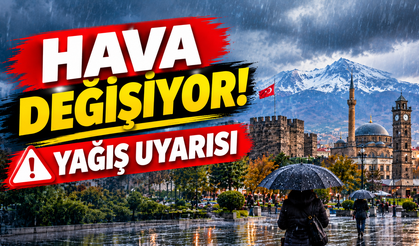 Hava Değişiyor! 3 Ekim Cumartesi için Yağış uyarısı