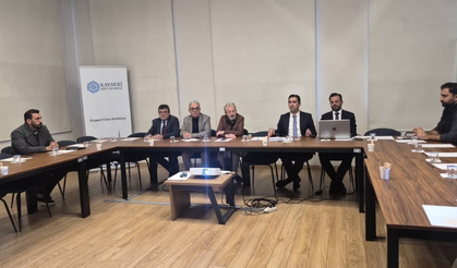 Kayseri'nin geleceği için ulaşım ve imar projeleri görüşüldü