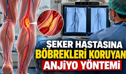 Tıpta Devrim! Diyabet Hastalarına Müjde, Böbrekleri Koruyarak Dalar Tıkanıklığı Açıldı!