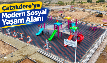 Talas Çatakdere’ye Modern Sosyal Yaşam Alanı