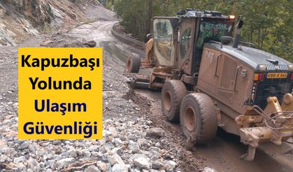 Kapuzbaşı Yolu artık daha güvenli