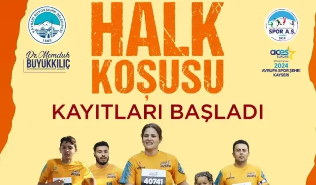 Halk koşusu kayıtları başladı 