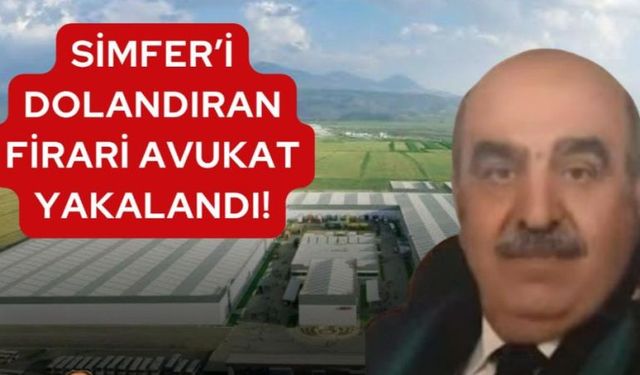 Simfer’i dolandıran firma avukatı yakalandı