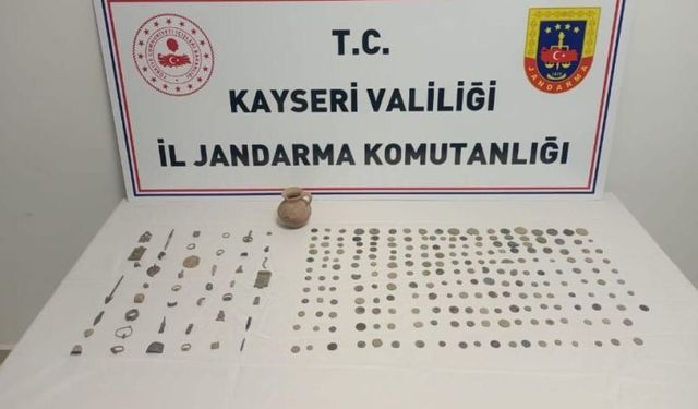 Kayseri’de tarihi eser bulundu