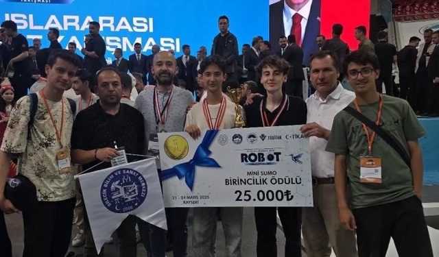 Öğrencilerden büyük başarı