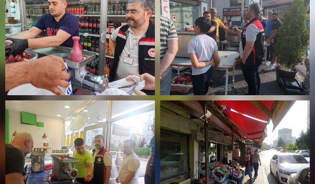 Kayseri’de Bayramda Gıda Denetimi