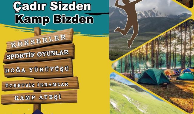 Kayseri'nin zirvesinde kamp ateşi yanacak!