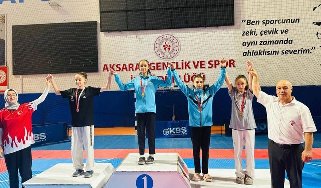 Kayseri’ye üç madalya!