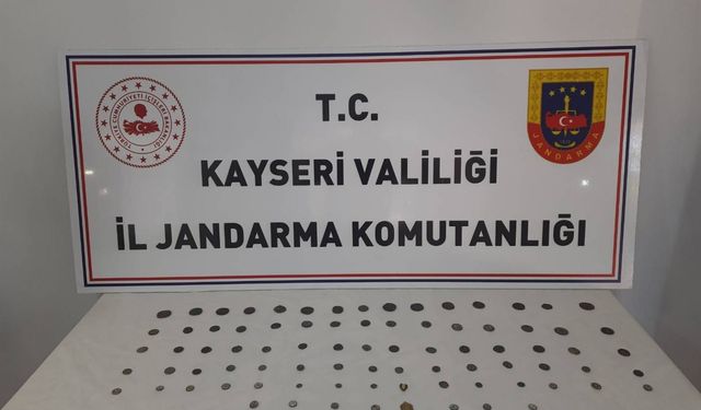 Kayseri'de tarihi eser operasyonu