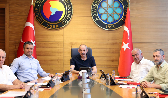 KTO yönetim kurulu toplantısı gerçekleştirildi