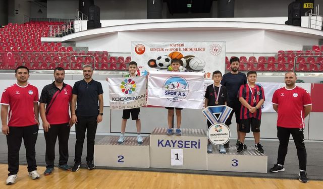 Kayseri Spor A.Ş. Masa Tenisi Minikler Bölge Şampiyonu Oldu