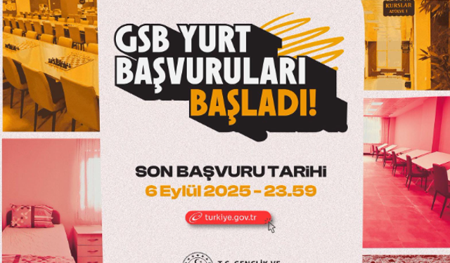 Yurt başvuruları başladı! Son gün 6 Eylül