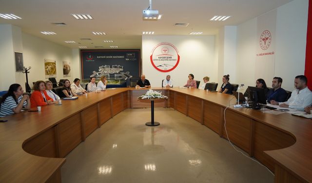Kayseri Şehir Hastanesi’nde İş Sağlığı ve Güvenliği Toplantısı
