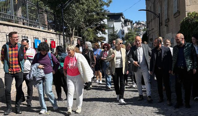 Finlandiya'lı heyet Talas'ı gezdi