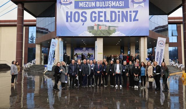 ERÜ'nun 40 yıllık mezunları buluştu