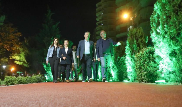 Melikgazi’de Parklara Yeni Dokunuş
