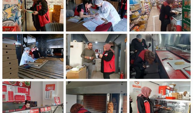 Kayseri’de hafta sonu gıda denetimleri aralıksız sürüyor