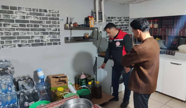 Kayseri’de gece yarısı gıda denetimi