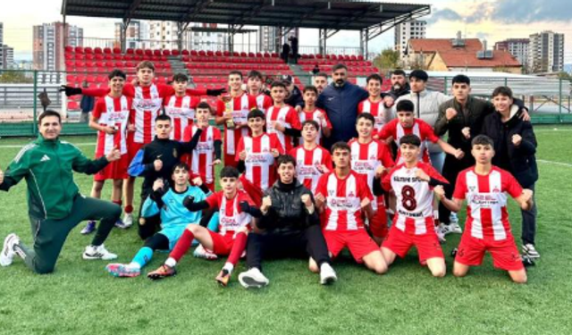 Gültepespor U-16 namağlup şampiyon