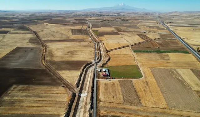 Kayseri Bünyan’da tarihi han bölgesine sel önlemi