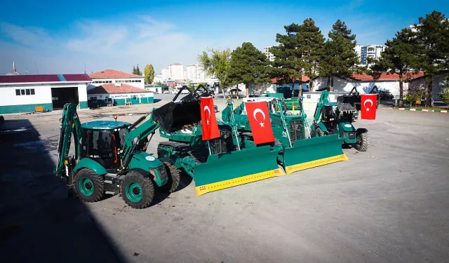 Kayseri'ye yeni araçlar geldi