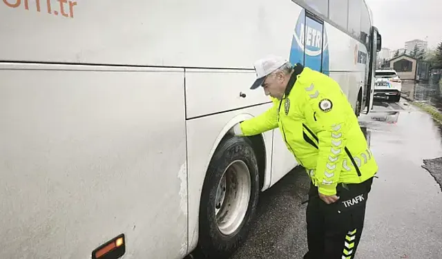 Kayseri’de Kış Lastiği Denetimleri Başladı