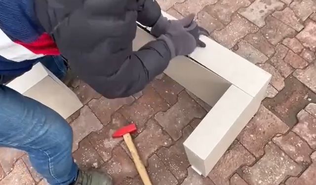 U*yuşturucuyu bakın nereye saklamışlar?