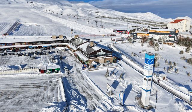 Erciyes'te kartpostallık görüntüler