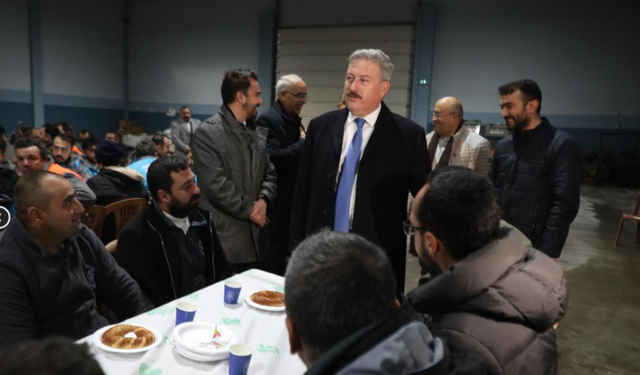 Başkan Palancıoğlu, saha çalışanları ile bir araya geldi