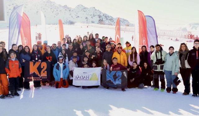 Snowboard İl Birinciliği müsabakaları sona erdi