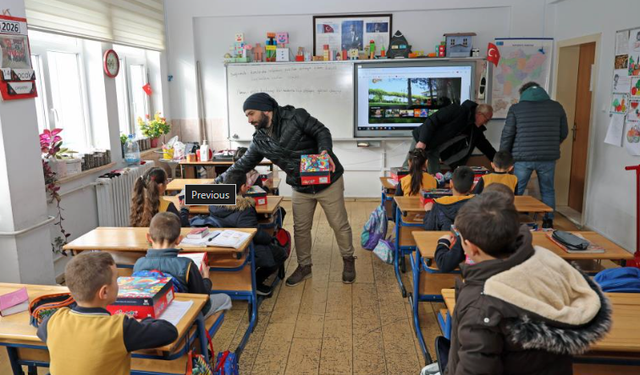 Başkan Yalçın'dan kış gününde yürek ısıtan destek