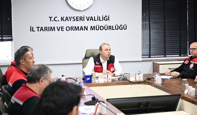Kayseri tarımında "saha öncesi" kritik zirve