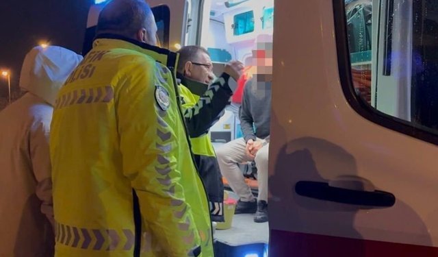 Polis İkna Etti, Sürücü Tedaviye Gitti