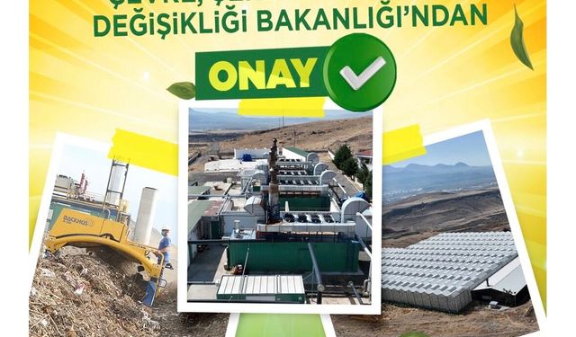 Kayseri Entegre Katı Atık Projesi’ne Bakanlık Onayı