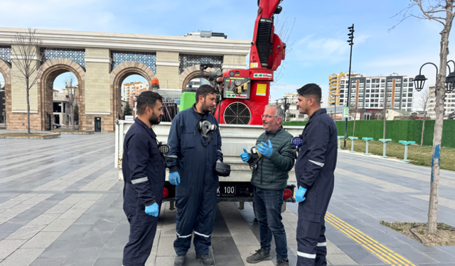 Yeşil alanlarda ilaçlama seferberliği başladı