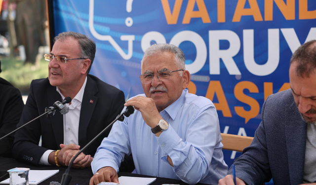 "VATANDAŞ SORUYOR, BAŞKAN CEVAPLIYOR"
