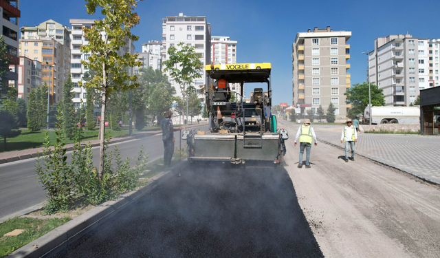 Talas'ın Can Damarı Sayer Caddesi Yenilendi!